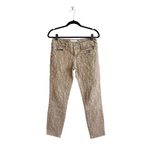 Free People Tan Skinny Jeans - Picture 1 of 9